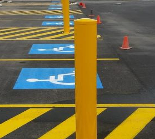 Disabled Bay Bollard