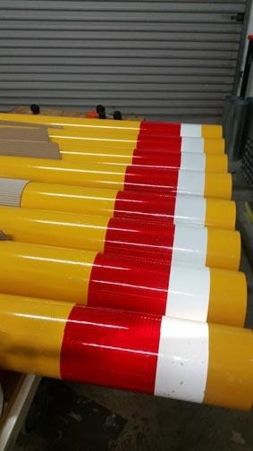 Bollard Powder Coated 150 mm - ZERO CIVIL